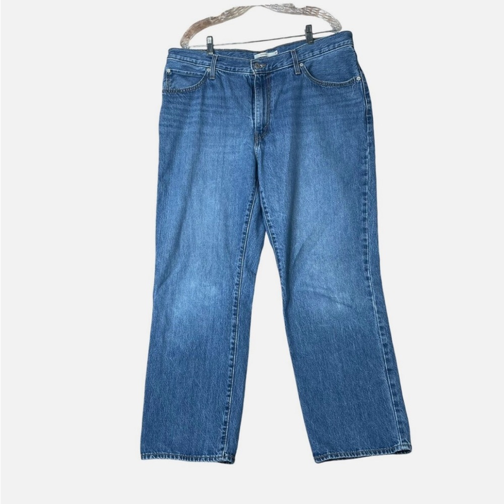Levi's Women's '94 Baggy Jeans in Medium Wash Blue Denim Y2K Size 34 (36×29) EUC